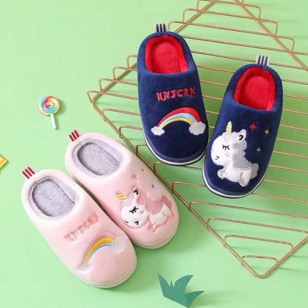 Pantuflas infantiles plush