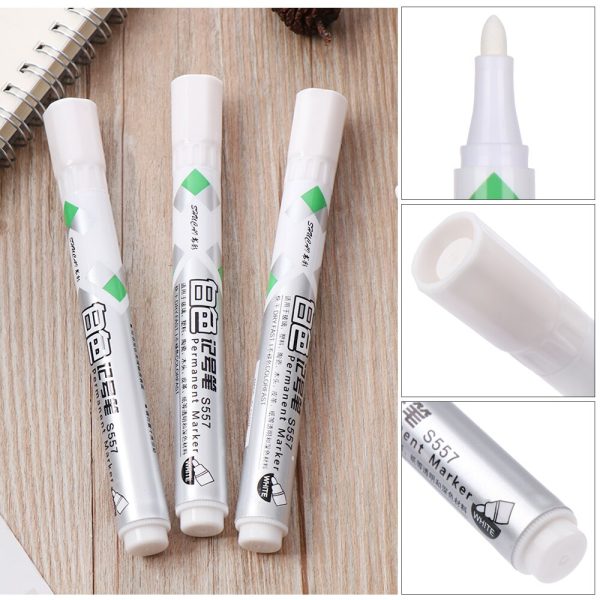 Marcador permanente blanco S557