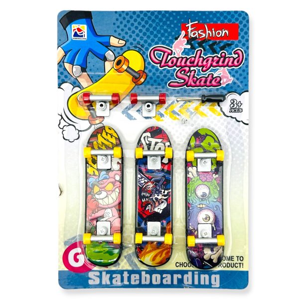 Mini skate x 3 patineta fingerboards