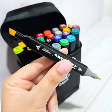 Marcadores Touch Smart x 24 colores doble punta profesional