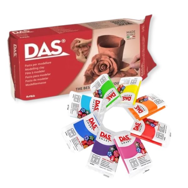 Ceramica fria DAS 1K Terracota + masa SMART de regalo