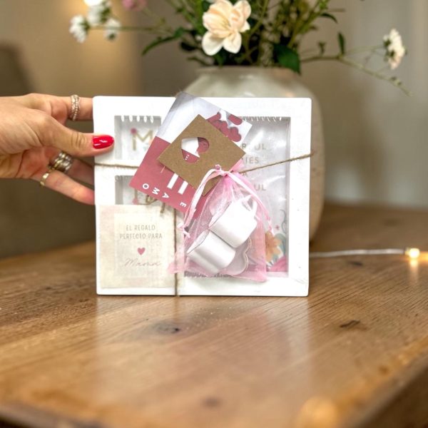 Set portarrertrato y deco