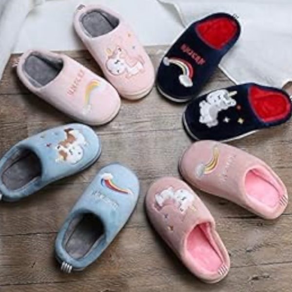 Pantuflas infantiles plush