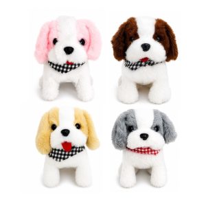 Perro peluche interactivo movimiento y sonido
