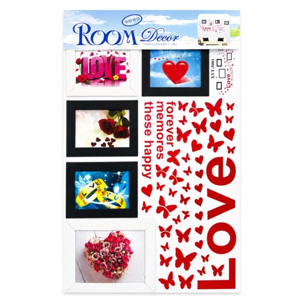 Stickers de pared decorativos – Negro