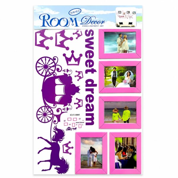 Stickers de pared decorativos – Rosa